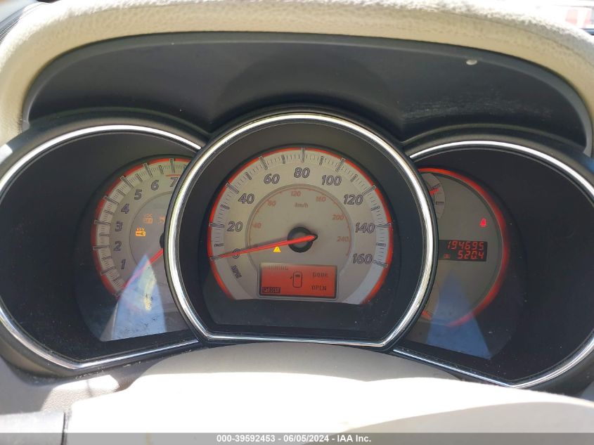 2009 Nissan Murano Sl VIN: JN8AZ18U49W025604 Lot: 39592453