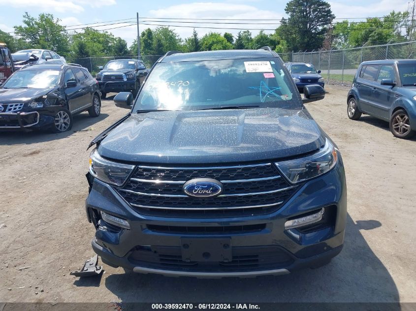 2023 Ford Explorer Xlt VIN: 1FMSK8DH1PGB72357 Lot: 39592470