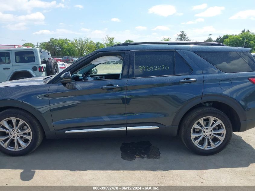 2023 Ford Explorer Xlt VIN: 1FMSK8DH1PGB72357 Lot: 39592470