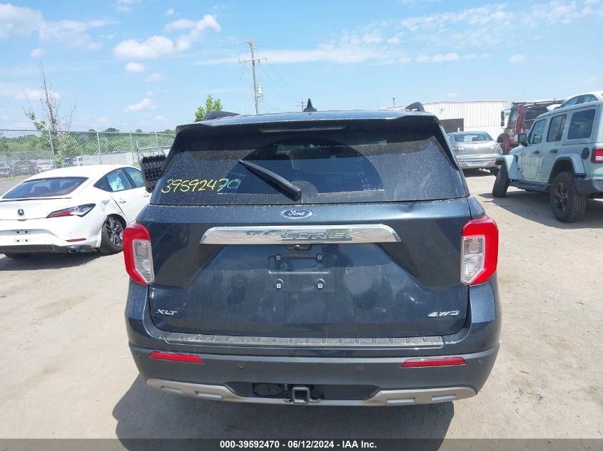 2023 Ford Explorer Xlt VIN: 1FMSK8DH1PGB72357 Lot: 39592470