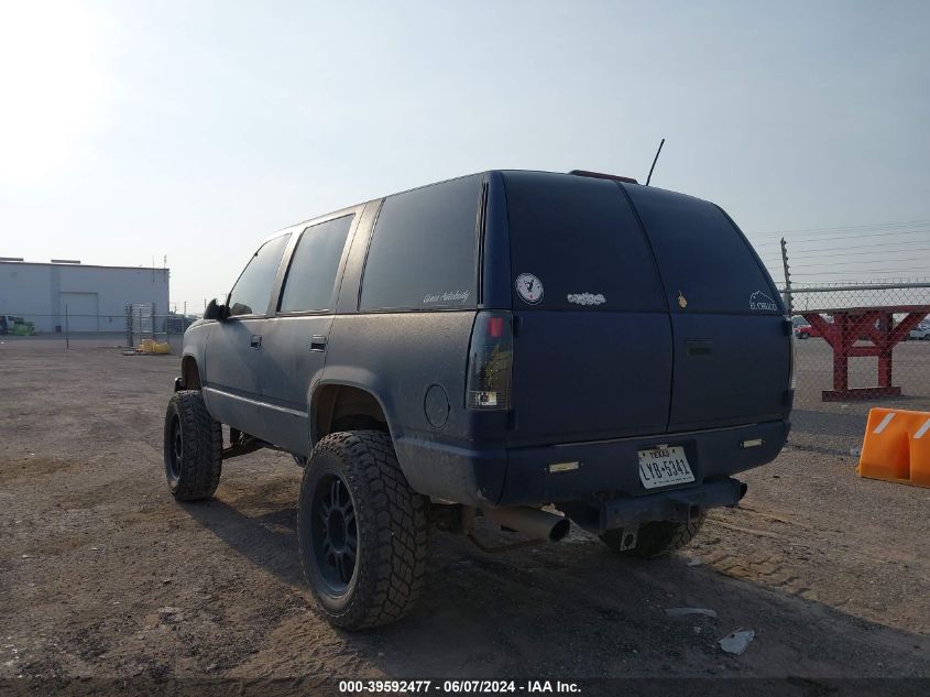 1995 Chevrolet Tahoe K1500 VIN: 1GNEK13K4SJ464206 Lot: 39592477