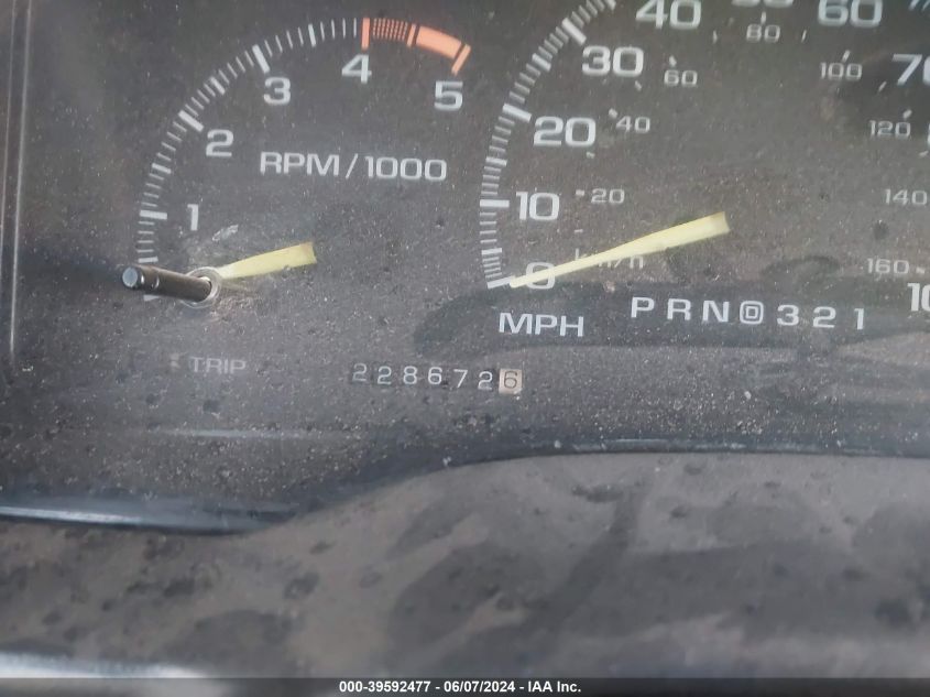 1995 Chevrolet Tahoe K1500 VIN: 1GNEK13K4SJ464206 Lot: 39592477