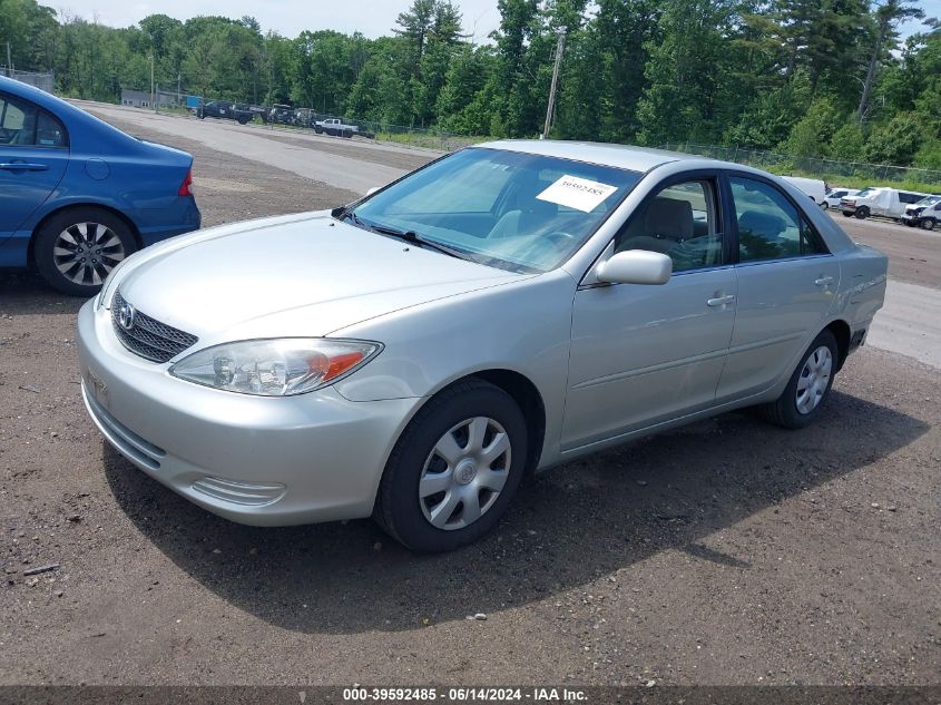 2003 Toyota Camry Le VIN: 4T1BE32K33U732626 Lot: 39592485