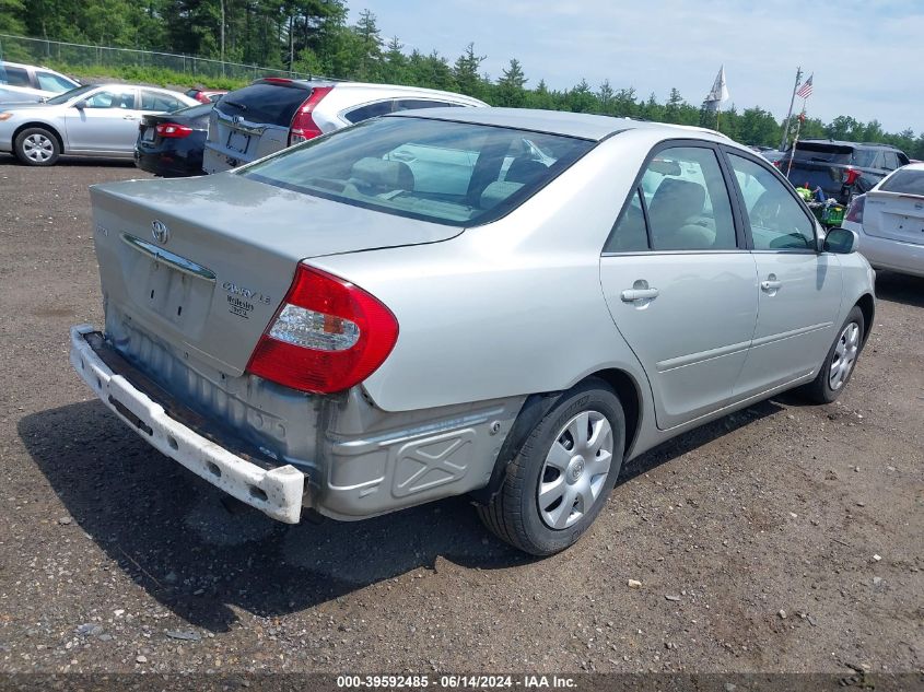 2003 Toyota Camry Le VIN: 4T1BE32K33U732626 Lot: 39592485