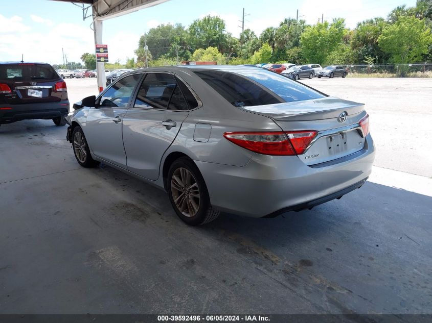 2015 Toyota Camry Se VIN: 4T1BF1FK7FU949337 Lot: 39592496