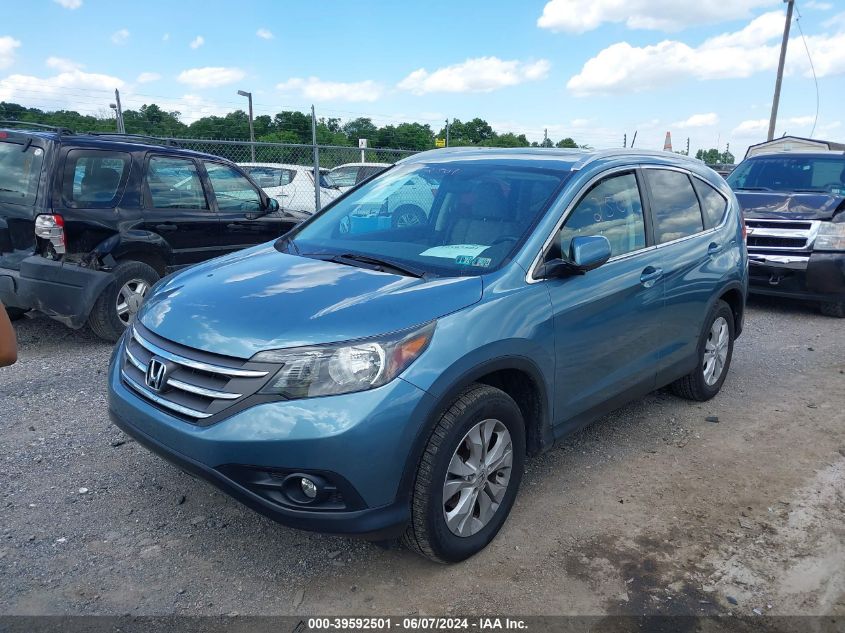 2014 Honda Cr-V Ex-L VIN: 2HKRM4H79EH695125 Lot: 39592501