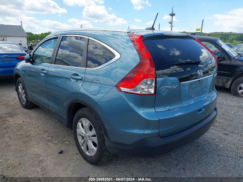 2014 Honda Cr-V Ex-L VIN: 2HKRM4H79EH695125 Lot: 39592501