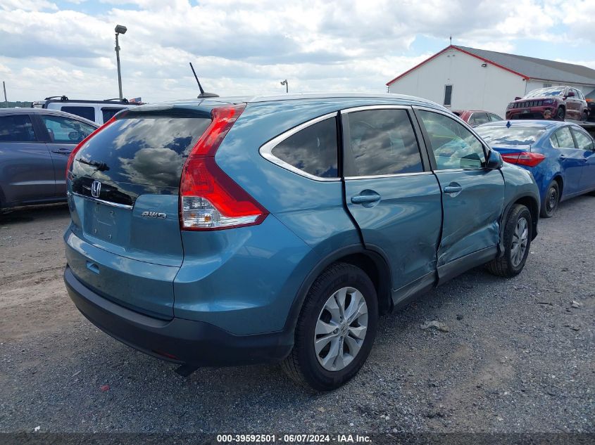 2014 Honda Cr-V Ex-L VIN: 2HKRM4H79EH695125 Lot: 39592501