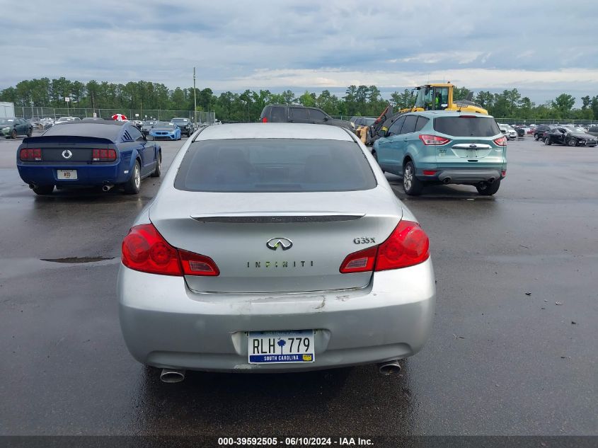 2007 Infiniti G35X VIN: JNKBV61617M805264 Lot: 39592505