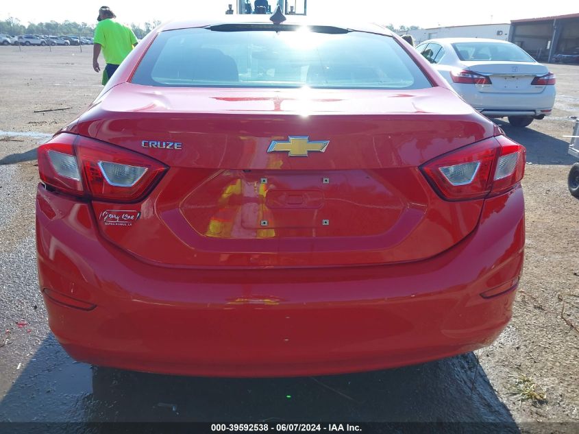 2017 Chevrolet Cruze Ls Auto VIN: 1G1BC5SM1H7110015 Lot: 39592538