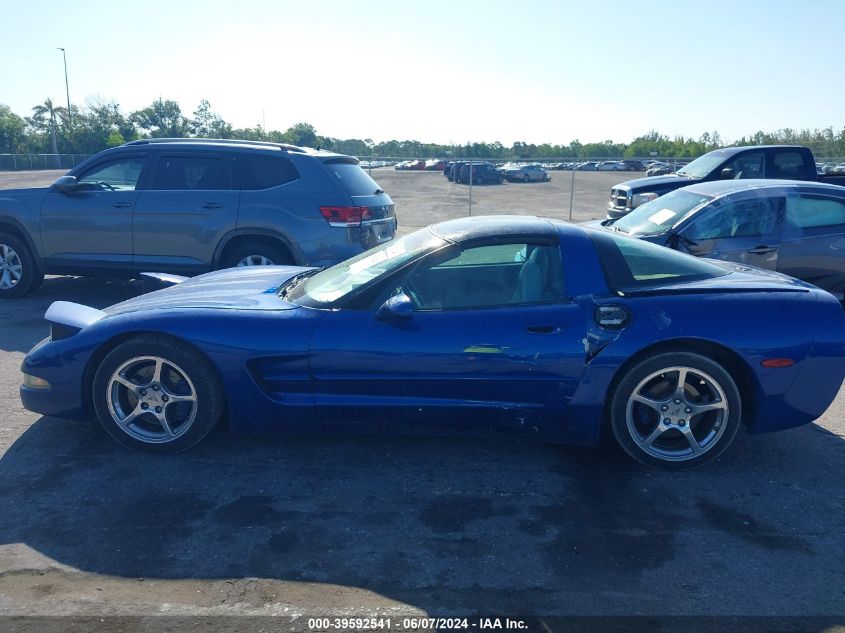 2002 Chevrolet Corvette VIN: 1G1YY22G125118073 Lot: 39592541