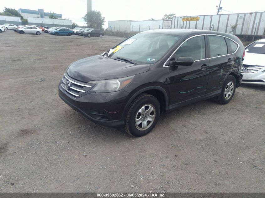 2014 Honda Cr-V Lx VIN: 2HKRM4H38EH693573 Lot: 39592562