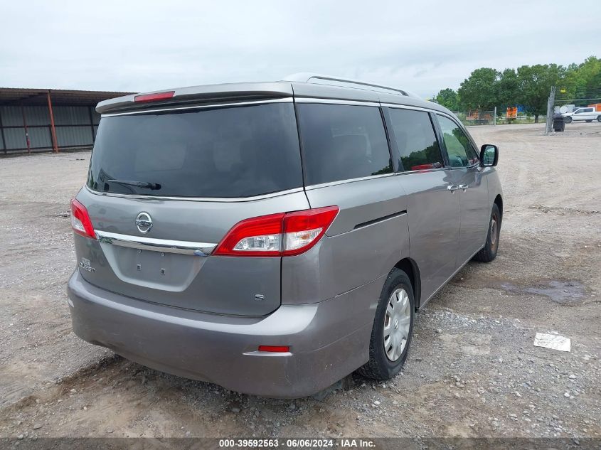 2012 Nissan Quest S VIN: JN8AE2KPXC9040778 Lot: 39592563