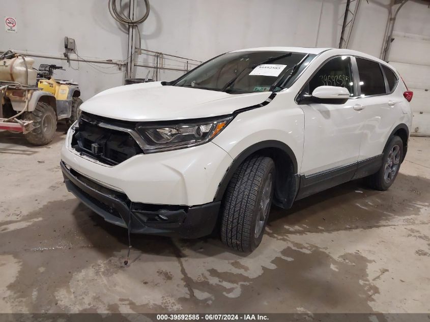 2018 Honda Cr-V Ex-L/Ex-L Navi VIN: 2HKRW2H84JH615859 Lot: 39592585