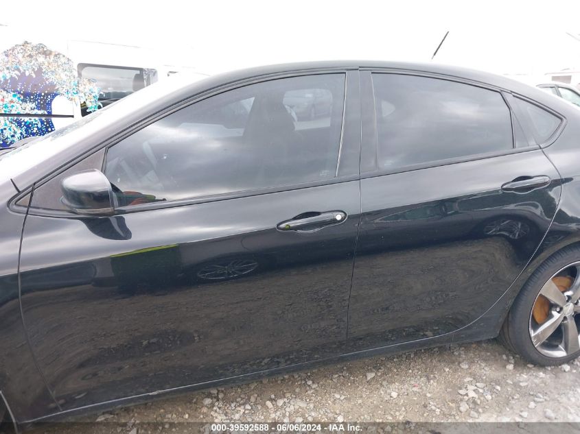 2015 Dodge Dart Gt VIN: 1C3CDFEB3FD193698 Lot: 39592588