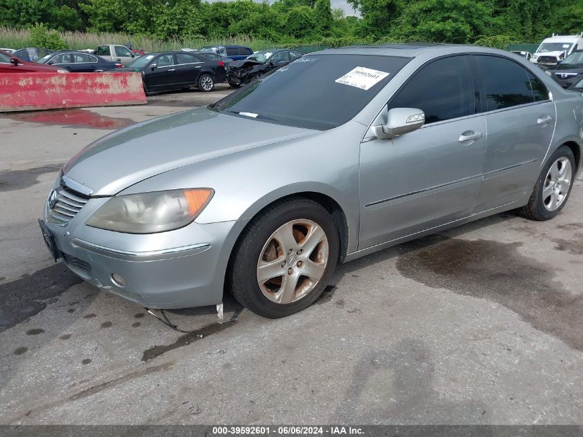 2007 Acura Rl 3.5 VIN: JH4KB16607C001077 Lot: 39592601