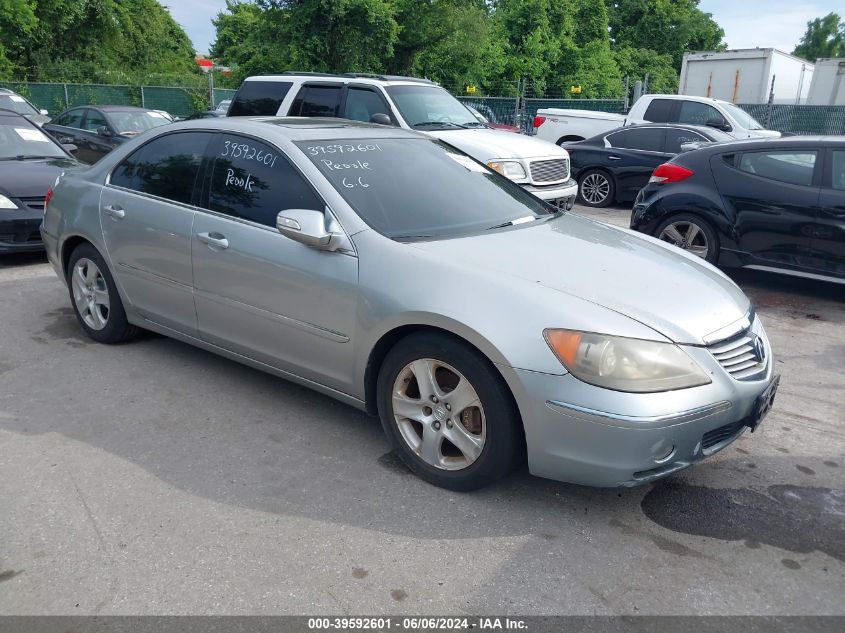 2007 Acura Rl 3.5 VIN: JH4KB16607C001077 Lot: 39592601