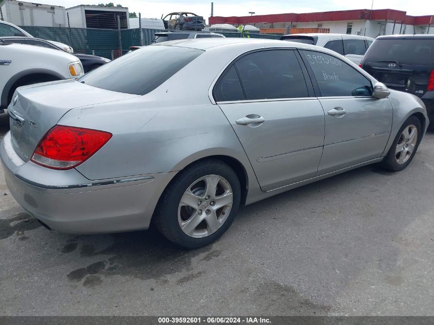 2007 Acura Rl 3.5 VIN: JH4KB16607C001077 Lot: 39592601