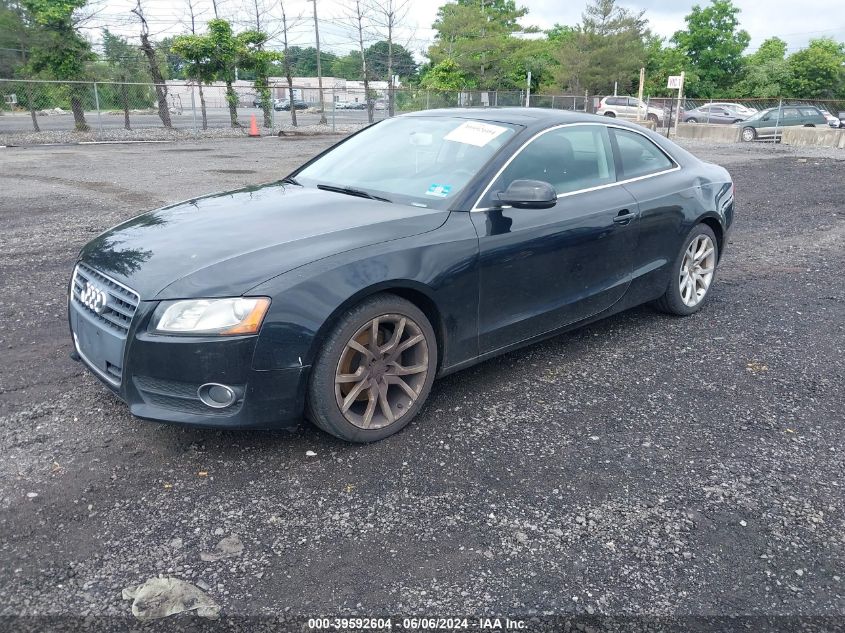 2010 Audi A5 2.0T Premium VIN: WAUGFAFR7AA001275 Lot: 39592604