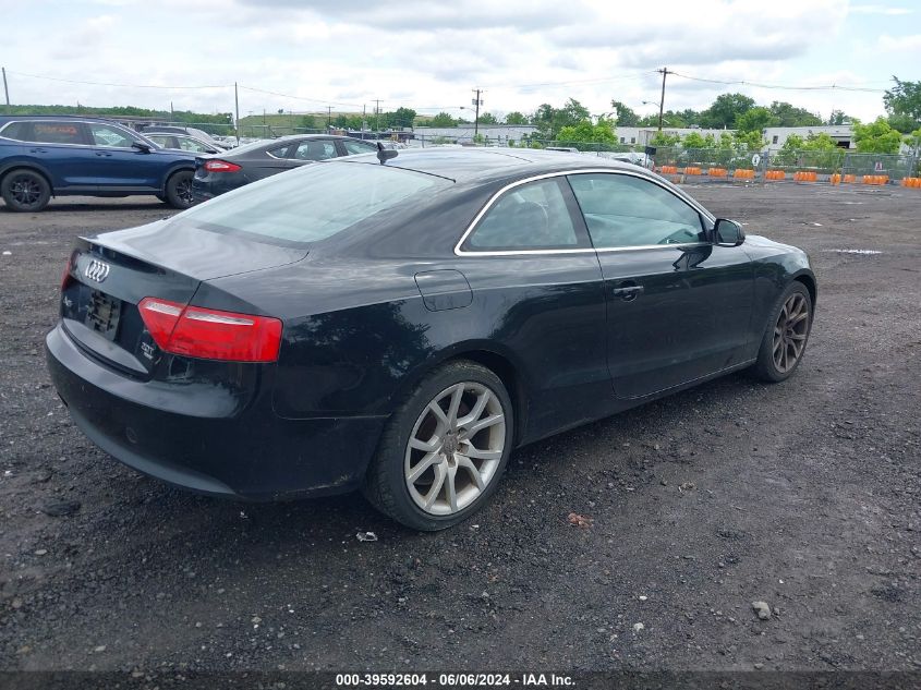 2010 Audi A5 2.0T Premium VIN: WAUGFAFR7AA001275 Lot: 39592604