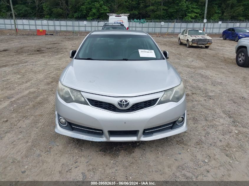 2013 Toyota Camry Se VIN: 4T1BF1FK0DU218021 Lot: 39592635