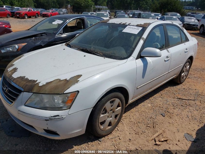 2009 Hyundai Sonata Gls VIN: 5NPET46C49H460736 Lot: 39592640