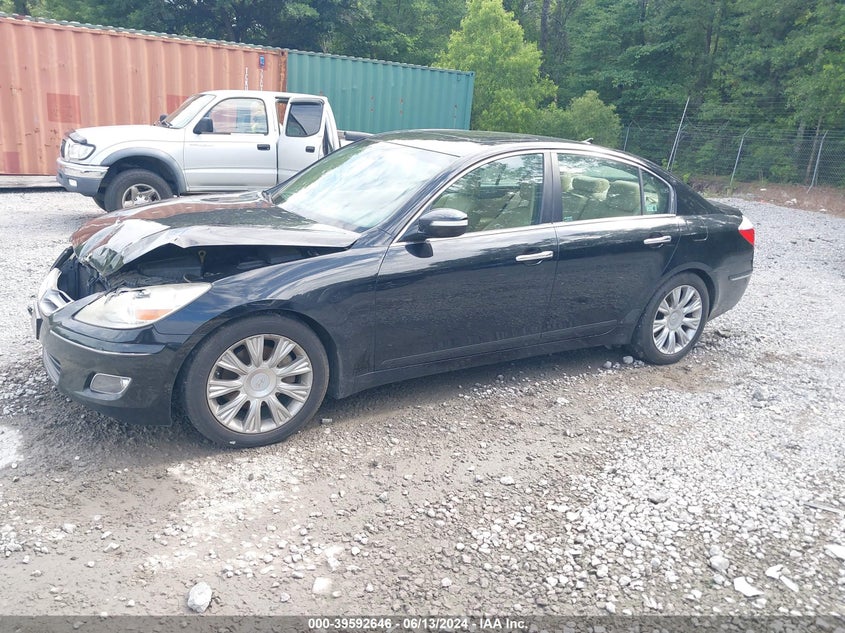 2009 Hyundai Genesis 3.8 VIN: KMHGC46E19U043117 Lot: 39592646