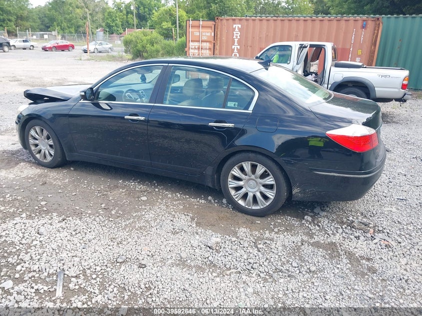 2009 Hyundai Genesis 3.8 VIN: KMHGC46E19U043117 Lot: 39592646