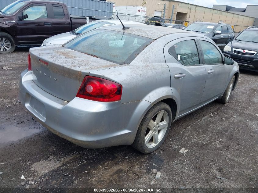 2013 Dodge Avenger Se VIN: 1C3CDZABXDN680962 Lot: 39592656