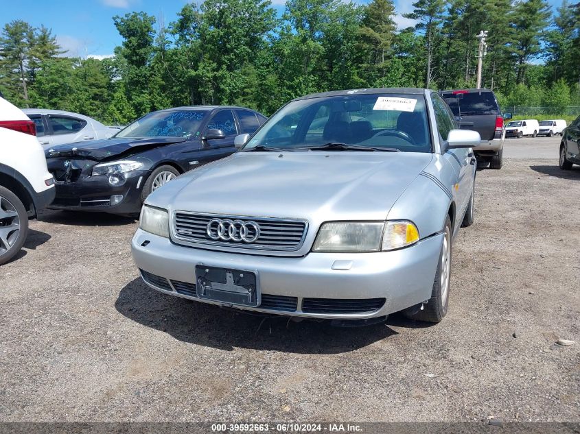 1999 Audi A4 1.8T Quattro VIN: WAUCB28D9XA053839 Lot: 39592663