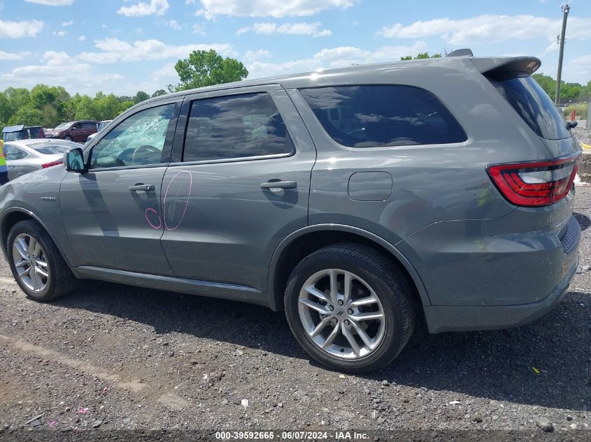 2022 Dodge Durango Gt Plus Awd VIN: 1C4RDJDG7NC183010 Lot: 39592665