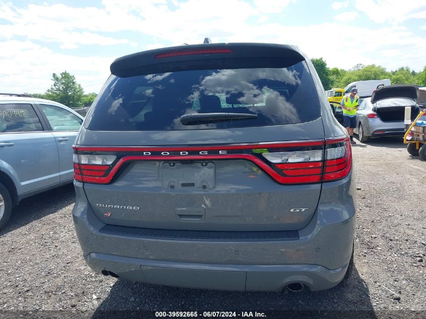 2022 Dodge Durango Gt Plus Awd VIN: 1C4RDJDG7NC183010 Lot: 39592665