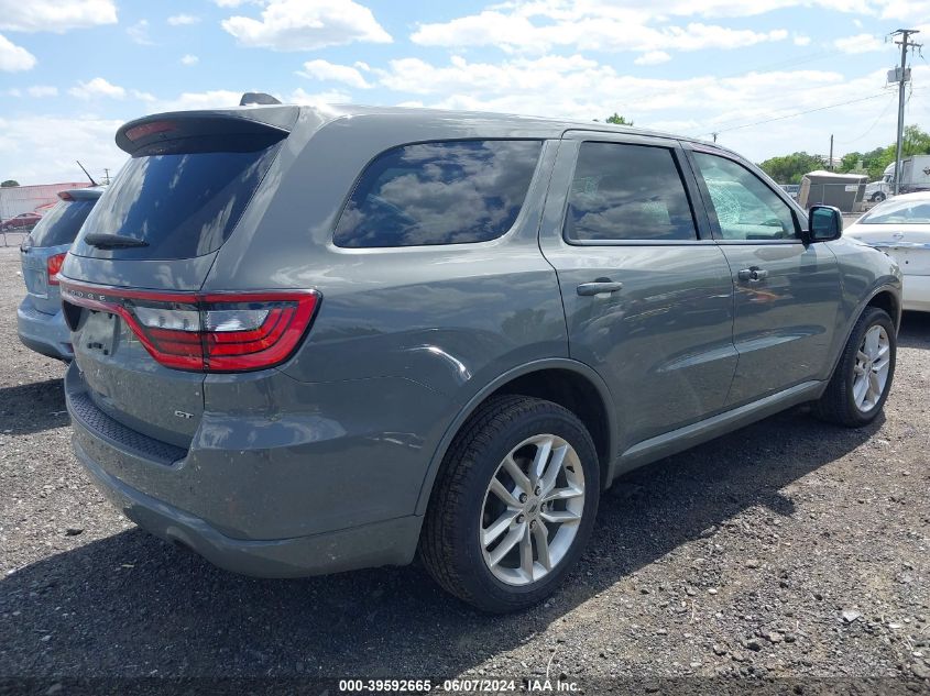 2022 Dodge Durango Gt Plus Awd VIN: 1C4RDJDG7NC183010 Lot: 39592665