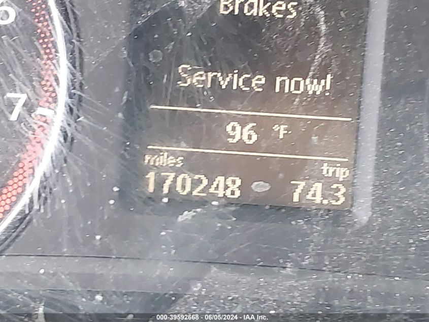 2012 Volkswagen Passat 2.5L Se VIN: 1VWBP7A37CC088017 Lot: 39592668