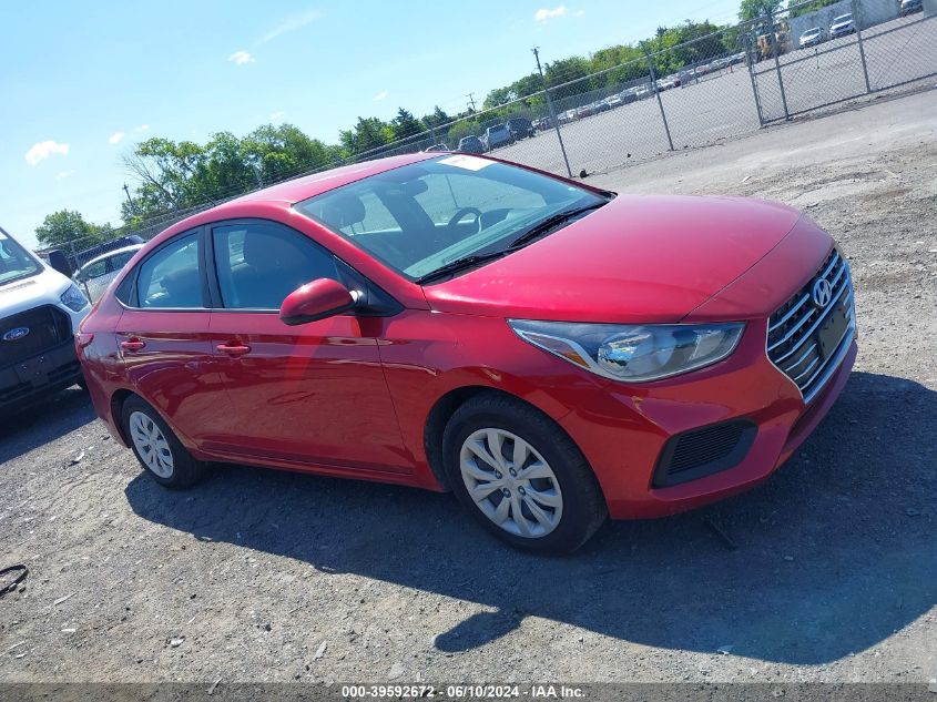 2021 Hyundai Accent Se/Sel VIN: 3KPC24A66ME148636 Lot: 39592672