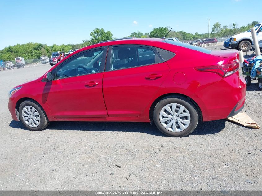 2021 Hyundai Accent Se/Sel VIN: 3KPC24A66ME148636 Lot: 39592672