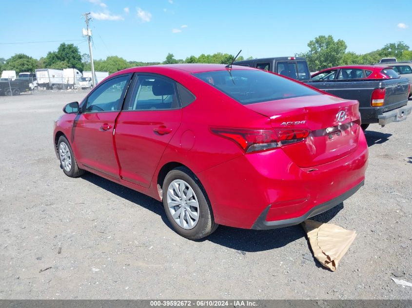 2021 Hyundai Accent Se/Sel VIN: 3KPC24A66ME148636 Lot: 39592672