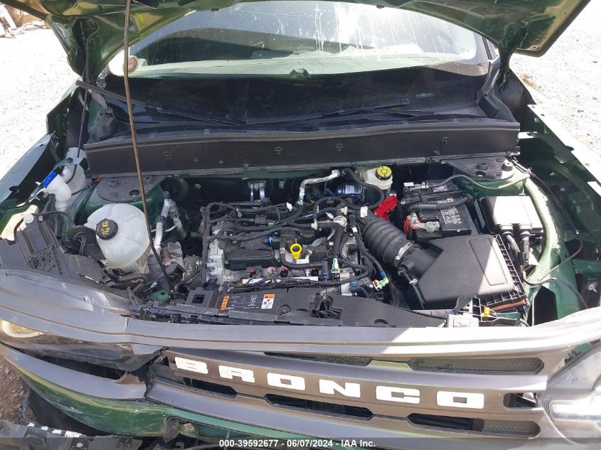 2023 Ford Bronco Sport Big Bend VIN: 3FMCR9B67PRE26119 Lot: 39592677