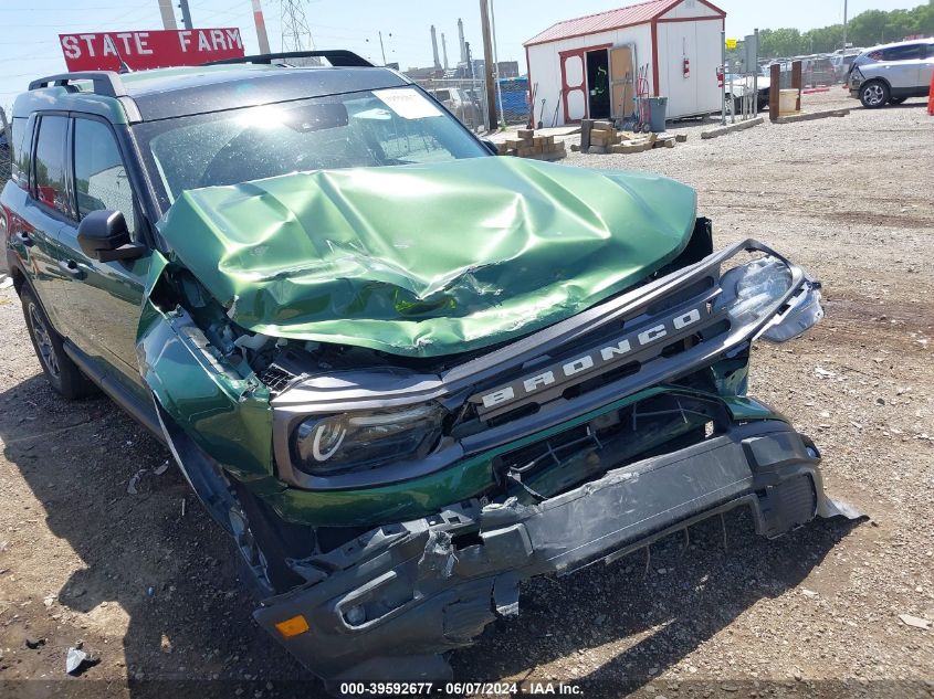 2023 Ford Bronco Sport Big Bend VIN: 3FMCR9B67PRE26119 Lot: 39592677