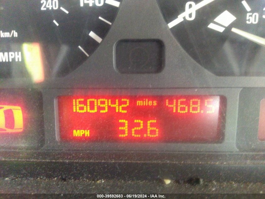 1999 BMW 323I VIN: WBAAM3333XFP50562 Lot: 39592683