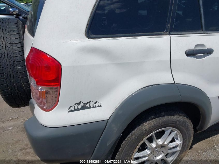 2001 Toyota Rav4 VIN: JTEHH20V610040700 Lot: 39592684