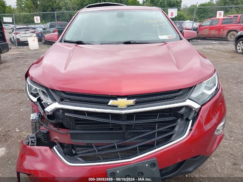 2019 Chevrolet Equinox Lt VIN: 3GNAXUEV6KS592910 Lot: 39592689