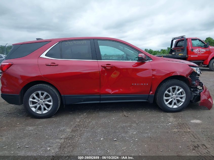 2019 Chevrolet Equinox Lt VIN: 3GNAXUEV6KS592910 Lot: 39592689