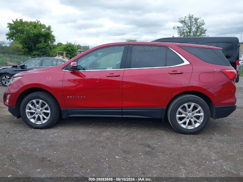 2019 Chevrolet Equinox Lt VIN: 3GNAXUEV6KS592910 Lot: 39592689