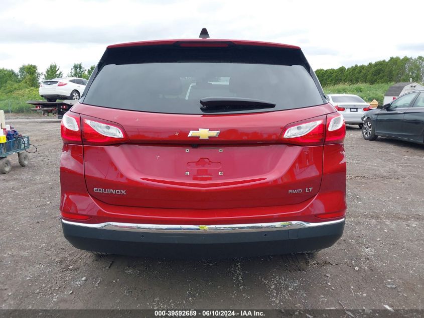 2019 Chevrolet Equinox Lt VIN: 3GNAXUEV6KS592910 Lot: 39592689
