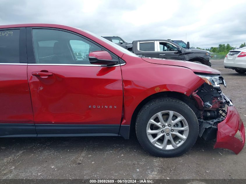 2019 Chevrolet Equinox Lt VIN: 3GNAXUEV6KS592910 Lot: 39592689
