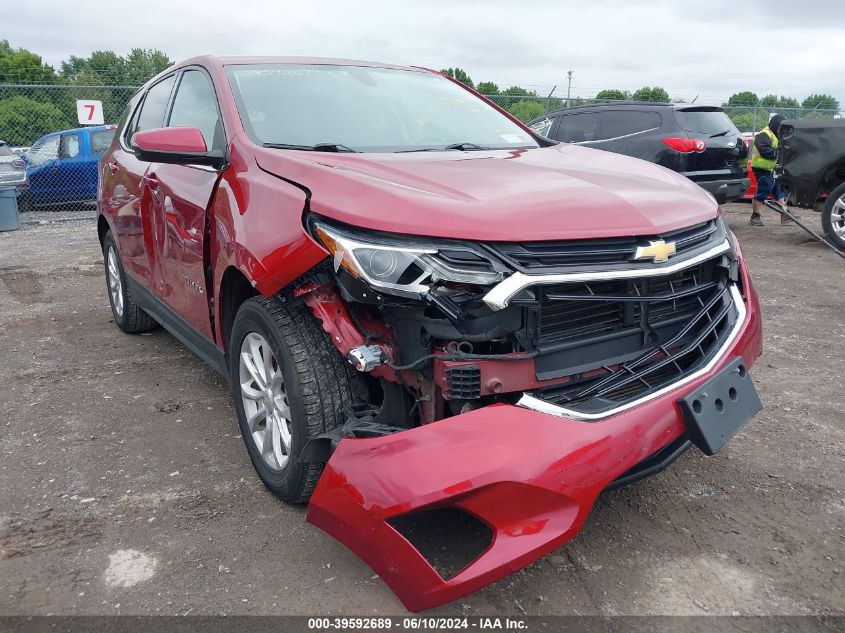 2019 Chevrolet Equinox Lt VIN: 3GNAXUEV6KS592910 Lot: 39592689