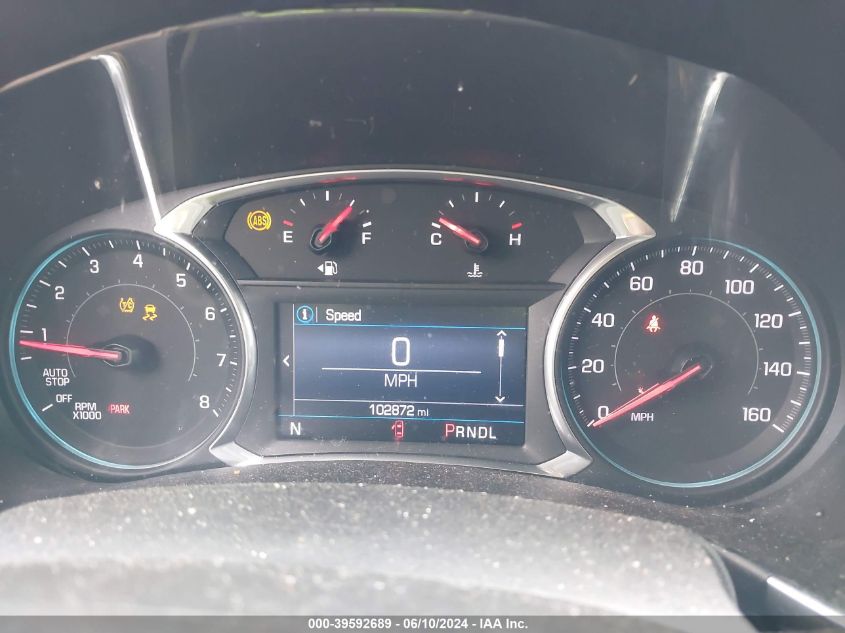 2019 Chevrolet Equinox Lt VIN: 3GNAXUEV6KS592910 Lot: 39592689