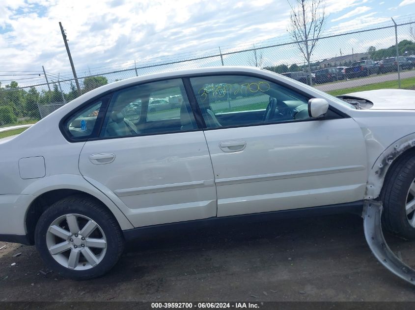 2007 Subaru Outback 2.5I Limited VIN: 4S4BL62C677209329 Lot: 39592700