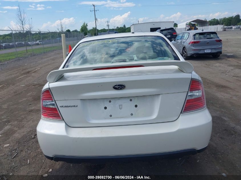 2007 Subaru Outback 2.5I Limited VIN: 4S4BL62C677209329 Lot: 39592700